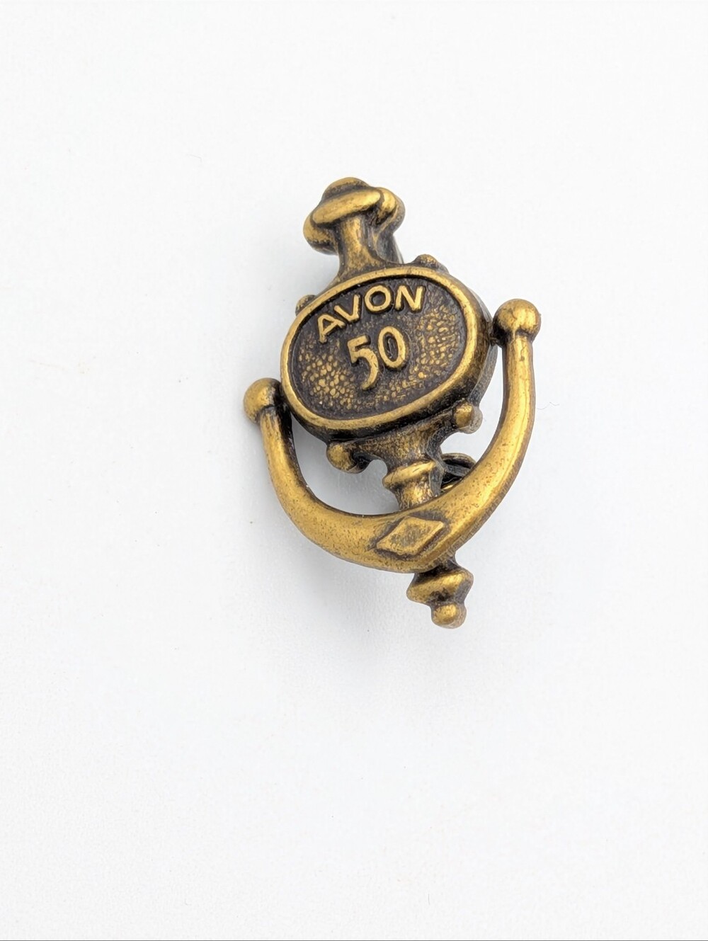 5/25$ Avon 50 Door Knocker Lapel Pin Button